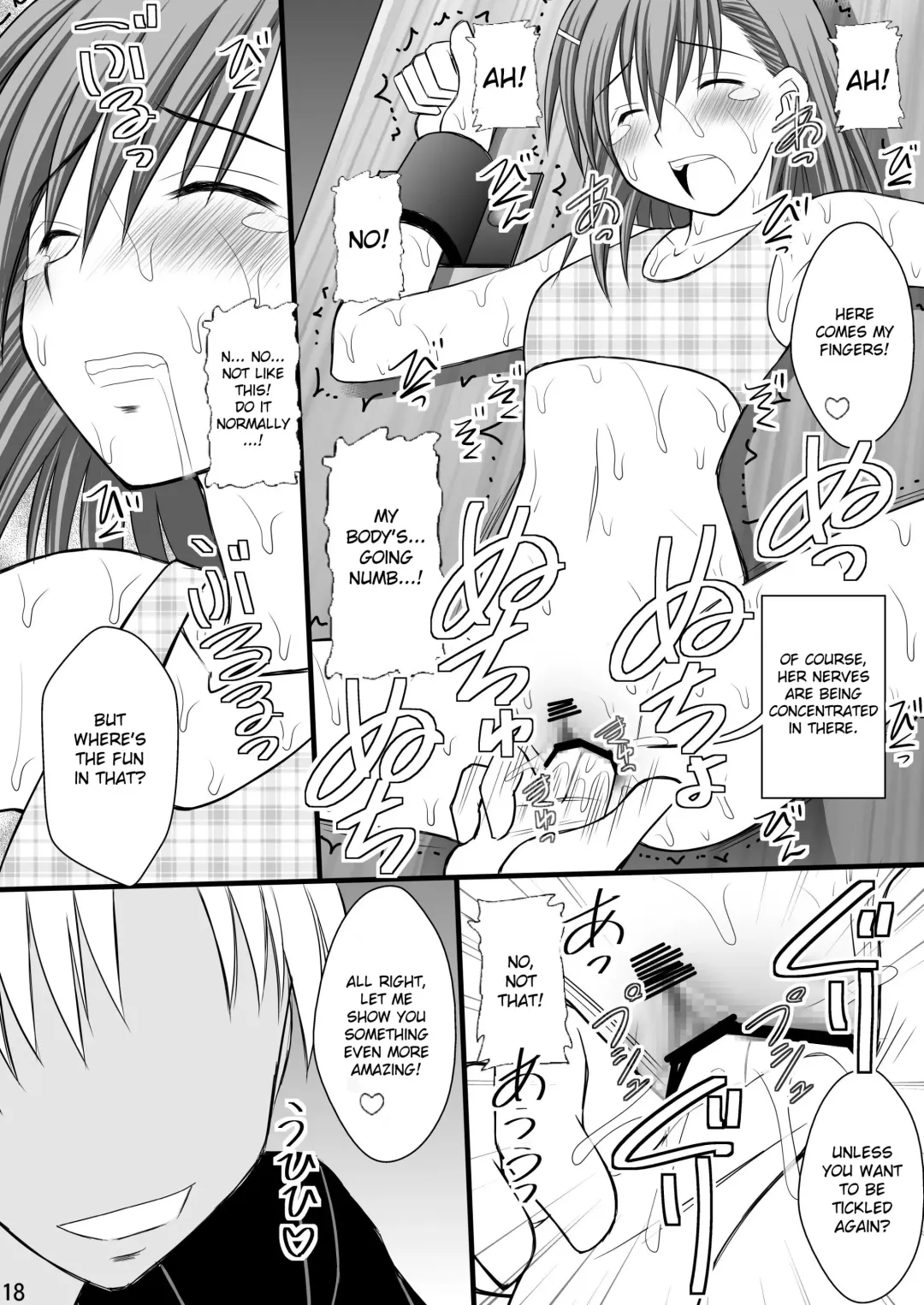 [Kittsu] Seishin Houkai suru made Kusuguri Makutte Ryoujoku Shitemiru Test III Mikoto Zettaizetsumei Mesudorei Hen  (Toaru Majutsu no Index) | Rape and tickle test until one loses her sanity III Fhentai - Page 17