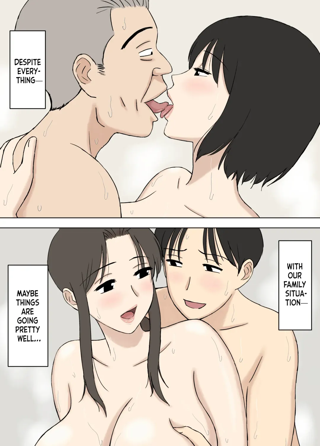 [Urakan] Tsuma ga Ore no Oyaji to Issho ni Furo ni Haitte irun daga.. 2 | My Wife is Taking a Bath With My Father.. 2 Fhentai - Page 30