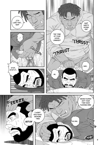 [Tagame Gengoroh] B.S.B. Big Sir's Bitches : Cop - The Case of Chris Collins Fhentai - Page 10