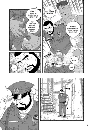 [Tagame Gengoroh] B.S.B. Big Sir's Bitches : Cop - The Case of Chris Collins Fhentai - Page 6