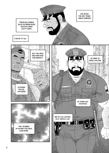 [Tagame Gengoroh] B.S.B. Big Sir's Bitches : Cop - The Case of Chris Collins Fhentai - Page 7