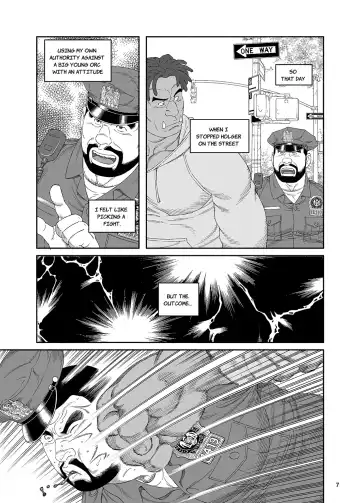 [Tagame Gengoroh] B.S.B. Big Sir's Bitches : Cop - The Case of Chris Collins Fhentai - Page 8