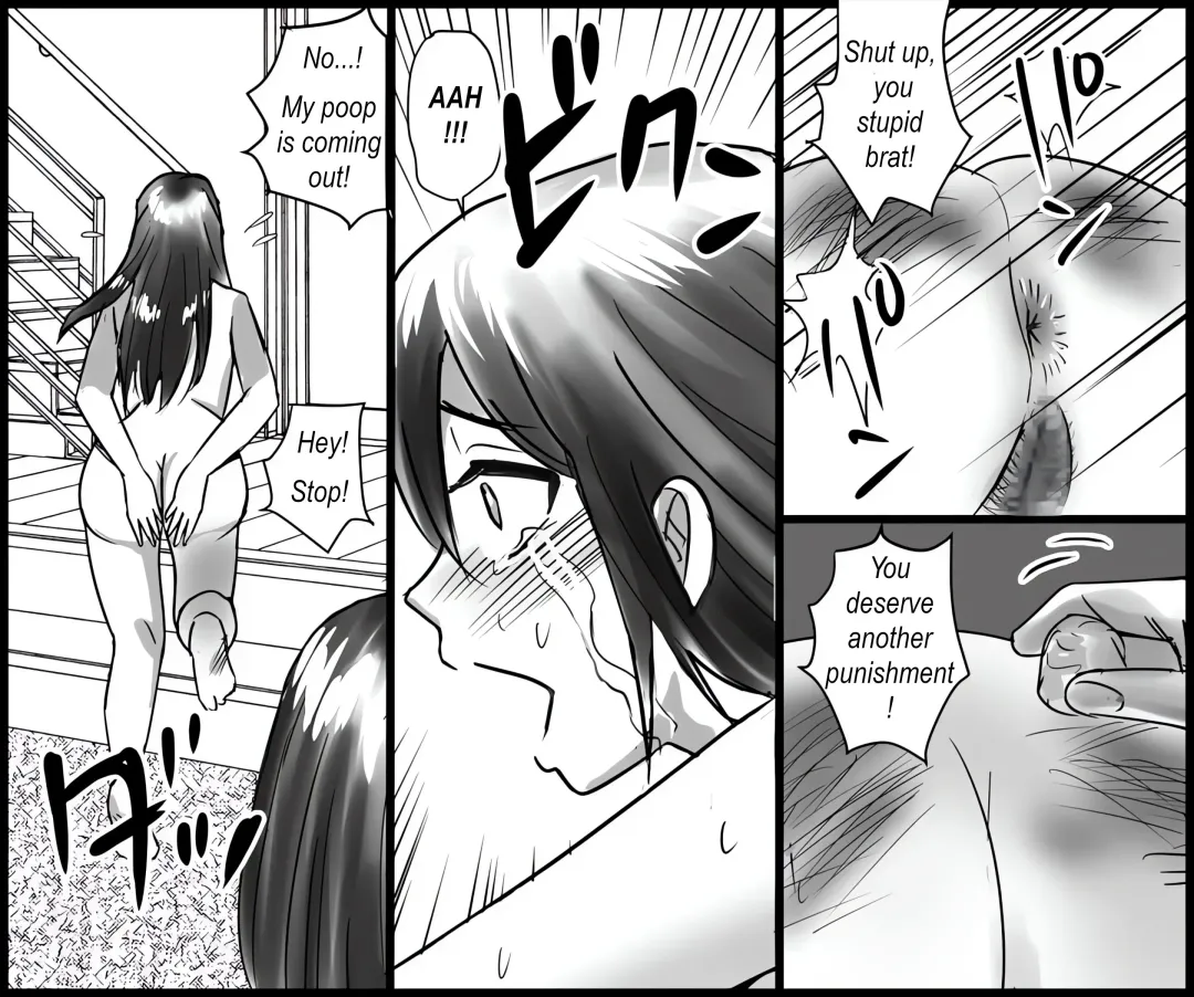 Mamahaha to Imouto ni Yoru Zankoku Shuuchi Ijime | Humiliated and punished by my stepmother and stepsister Fhentai - Page 24