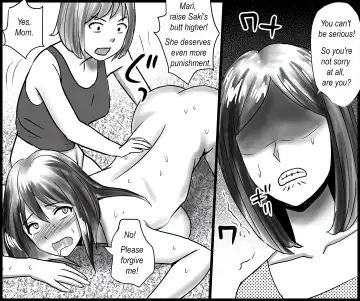 Mamahaha to Imouto ni Yoru Zankoku Shuuchi Ijime | Humiliated and punished by my stepmother and stepsister Fhentai - Page 22