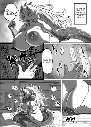 [Kyabetsuka] Because That Night Was The Happiest They've Ever Been - Persecuted Dragon Girl and an Assassin at His Limit Forget Human Speech and Have Beastly Sex Fhentai - Page 10