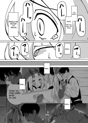 [Kyabetsuka] Because That Night Was The Happiest They've Ever Been - Persecuted Dragon Girl and an Assassin at His Limit Forget Human Speech and Have Beastly Sex Fhentai - Page 12