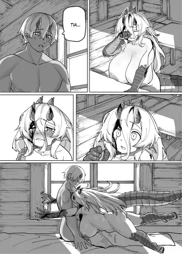 [Kyabetsuka] Because That Night Was The Happiest They've Ever Been - Persecuted Dragon Girl and an Assassin at His Limit Forget Human Speech and Have Beastly Sex Fhentai - Page 23