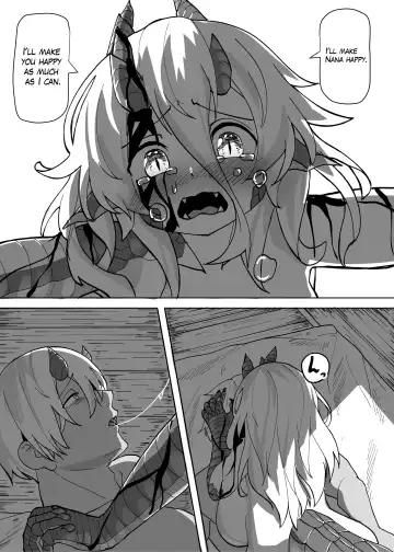 [Kyabetsuka] Because That Night Was The Happiest They've Ever Been - Persecuted Dragon Girl and an Assassin at His Limit Forget Human Speech and Have Beastly Sex Fhentai - Page 26
