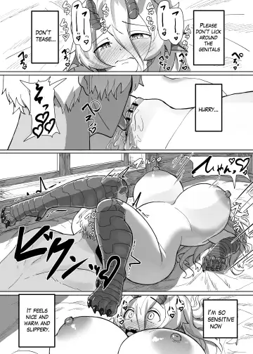 [Kyabetsuka] Because That Night Was The Happiest They've Ever Been - Persecuted Dragon Girl and an Assassin at His Limit Forget Human Speech and Have Beastly Sex Fhentai - Page 44