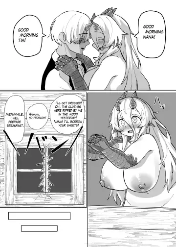 [Kyabetsuka] Because That Night Was The Happiest They've Ever Been - Persecuted Dragon Girl and an Assassin at His Limit Forget Human Speech and Have Beastly Sex Fhentai - Page 80