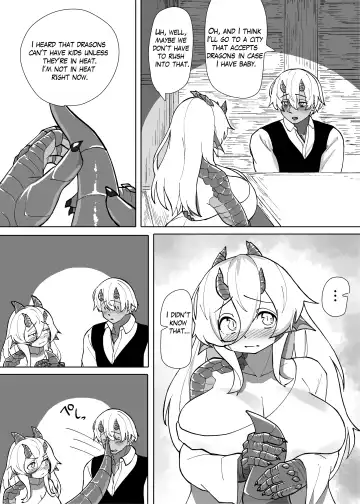 [Kyabetsuka] Because That Night Was The Happiest They've Ever Been - Persecuted Dragon Girl and an Assassin at His Limit Forget Human Speech and Have Beastly Sex Fhentai - Page 83