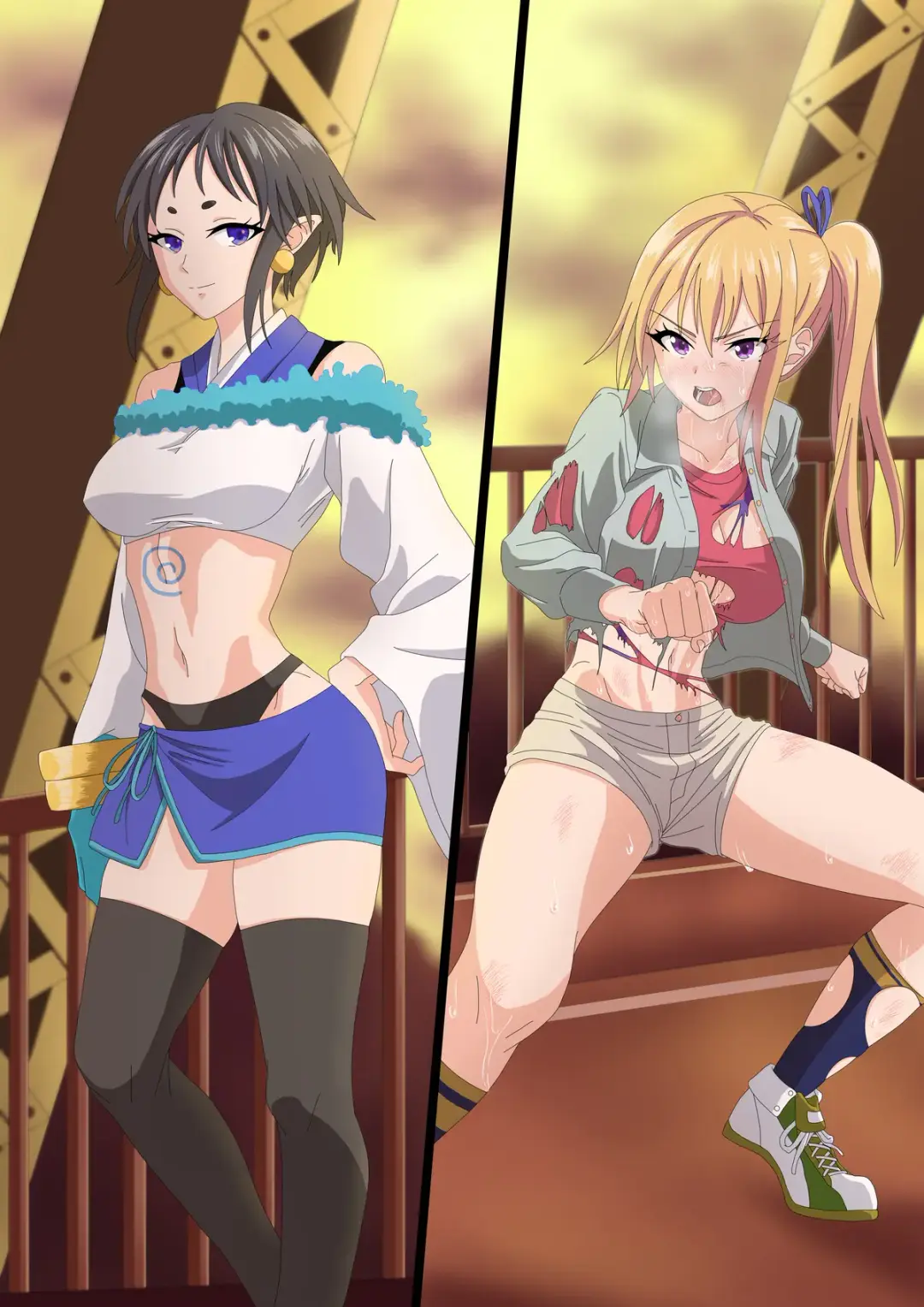 [Pino] 川神舞リョナ Fhentai - Page 1