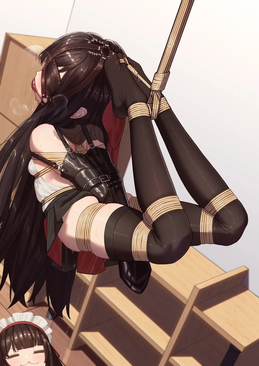 Ojou-sama no  Jibaku  Jiko | Young Lady's Selfbondage Misadventure Fhentai - Page 10