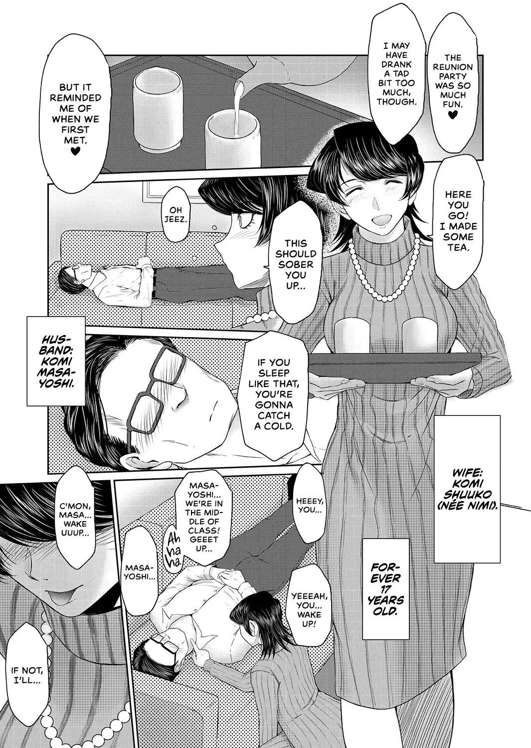 [Chiba Shuusaku] Okusama wa 17sai | Miss (Forever) 17-Year-Old Wife Fhentai - Page 2
