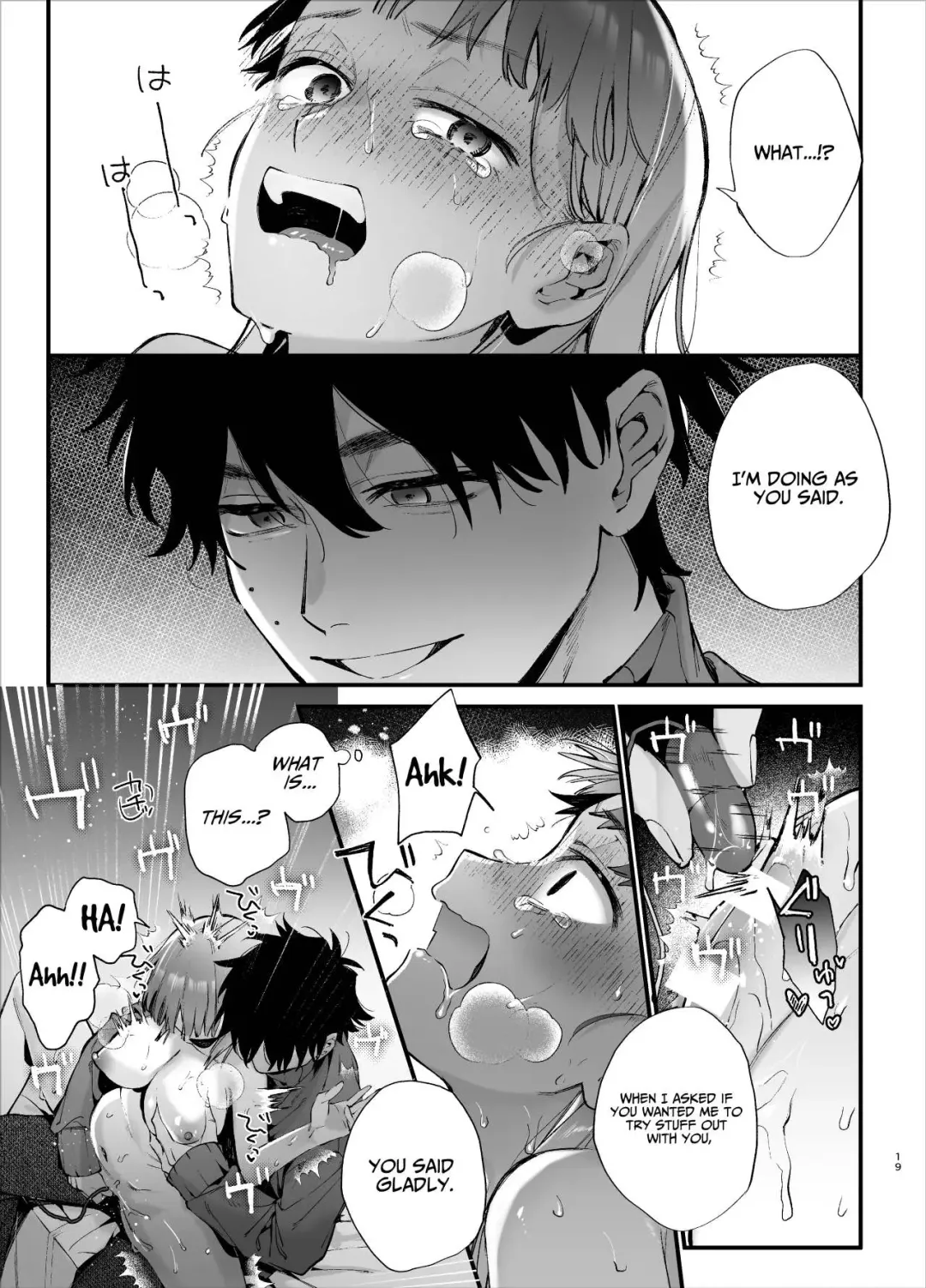 [Umekoppe] Kawaisona Kimigaichiban Kawai ~Inu-kei Shuchaku Danshi Harukun no Shitsuke kobi~ | You're Cutest When You're Pathetic ~Obsessed Golden Retriever Boy Haru's Disciplinary Sex~ Fhentai - Page 19