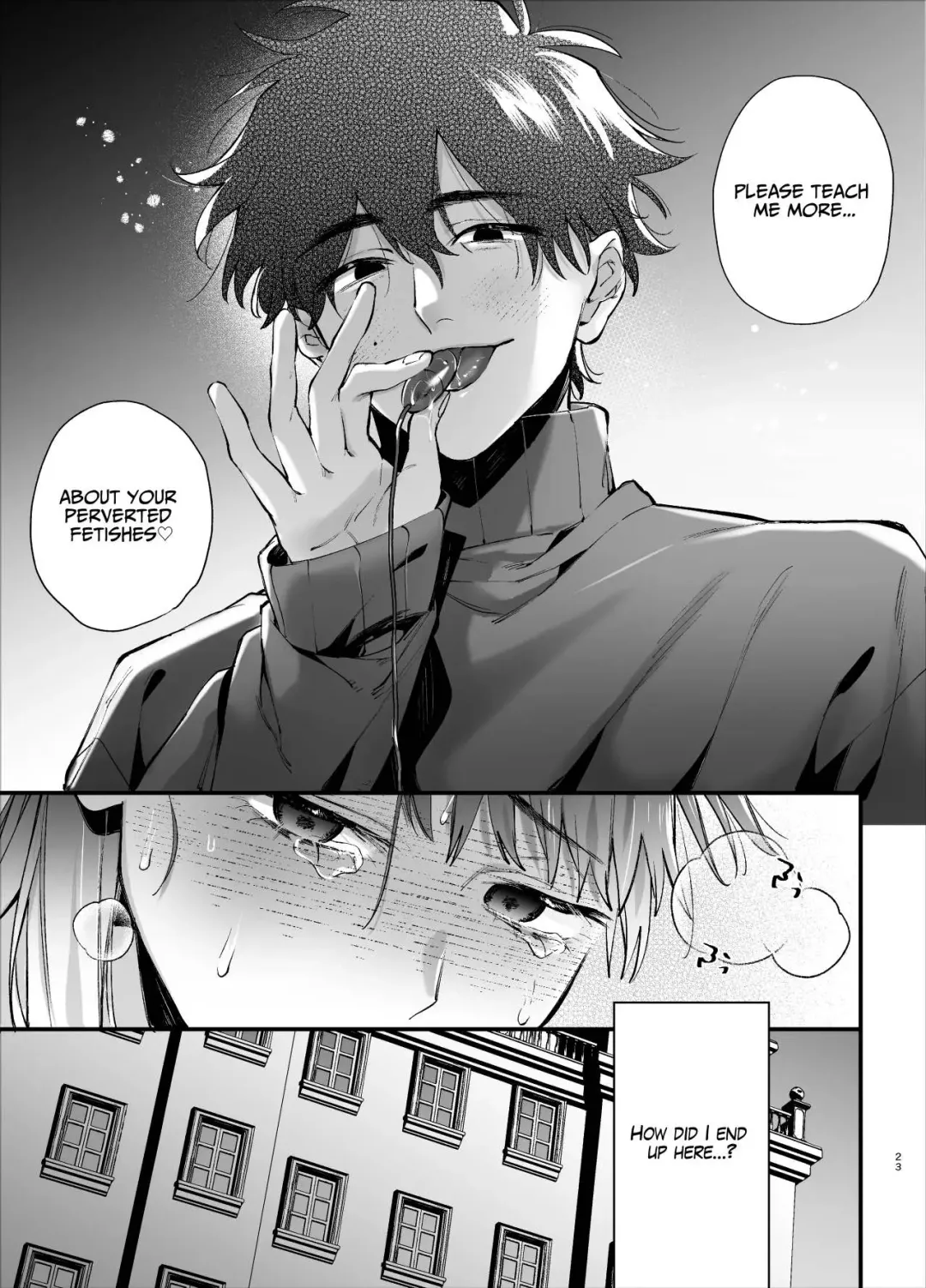 [Umekoppe] Kawaisona Kimigaichiban Kawai ~Inu-kei Shuchaku Danshi Harukun no Shitsuke kobi~ | You're Cutest When You're Pathetic ~Obsessed Golden Retriever Boy Haru's Disciplinary Sex~ Fhentai - Page 23