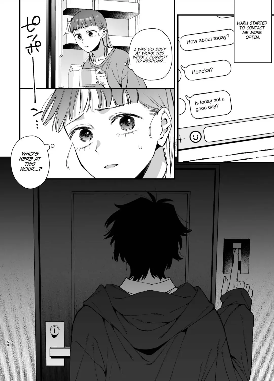 [Umekoppe] Kawaisona Kimigaichiban Kawai ~Inu-kei Shuchaku Danshi Harukun no Shitsuke kobi~ | You're Cutest When You're Pathetic ~Obsessed Golden Retriever Boy Haru's Disciplinary Sex~ Fhentai - Page 50