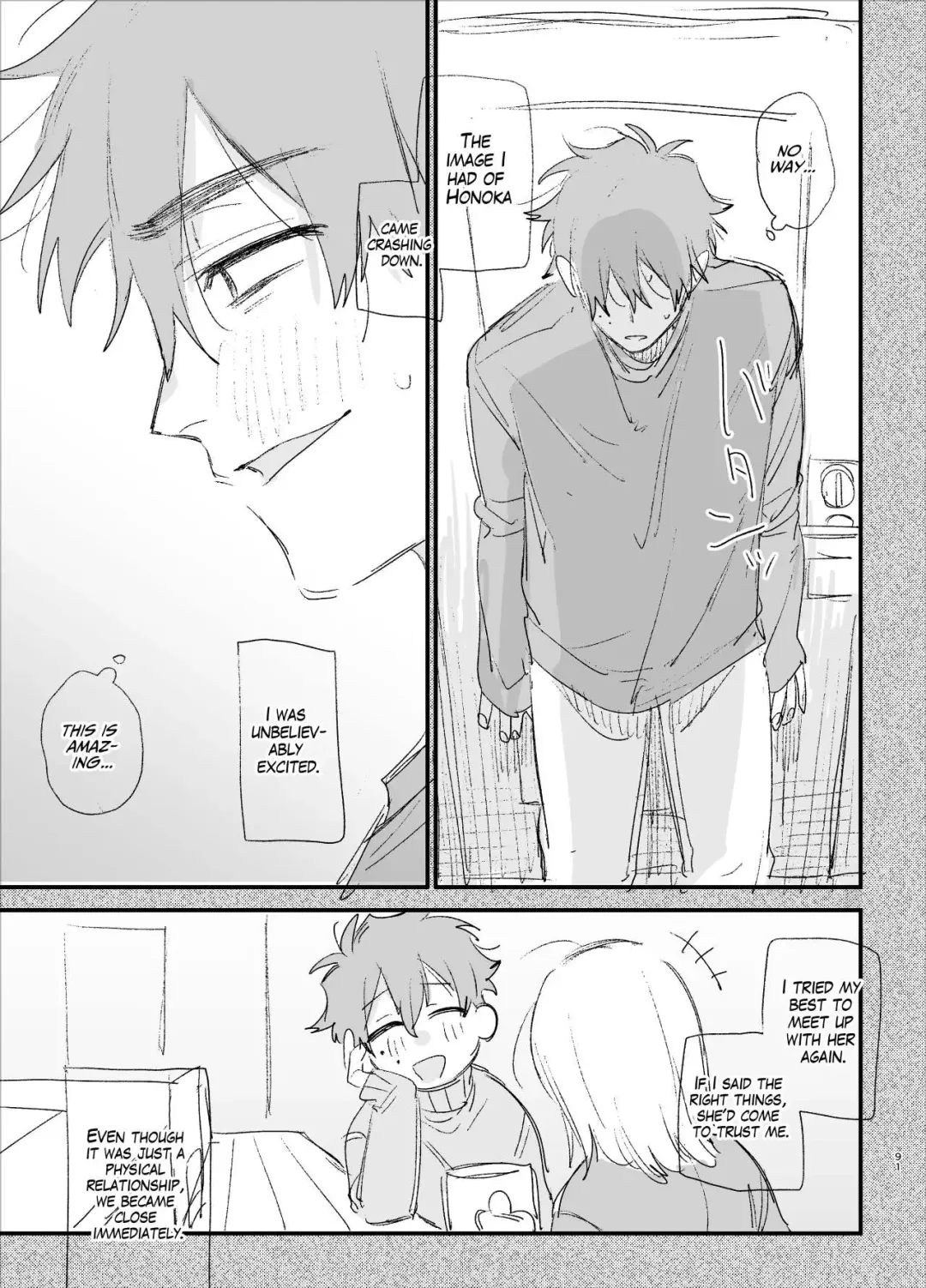 [Umekoppe] Kawaisona Kimigaichiban Kawai ~Inu-kei Shuchaku Danshi Harukun no Shitsuke kobi~ | You're Cutest When You're Pathetic ~Obsessed Golden Retriever Boy Haru's Disciplinary Sex~ Fhentai - Page 91