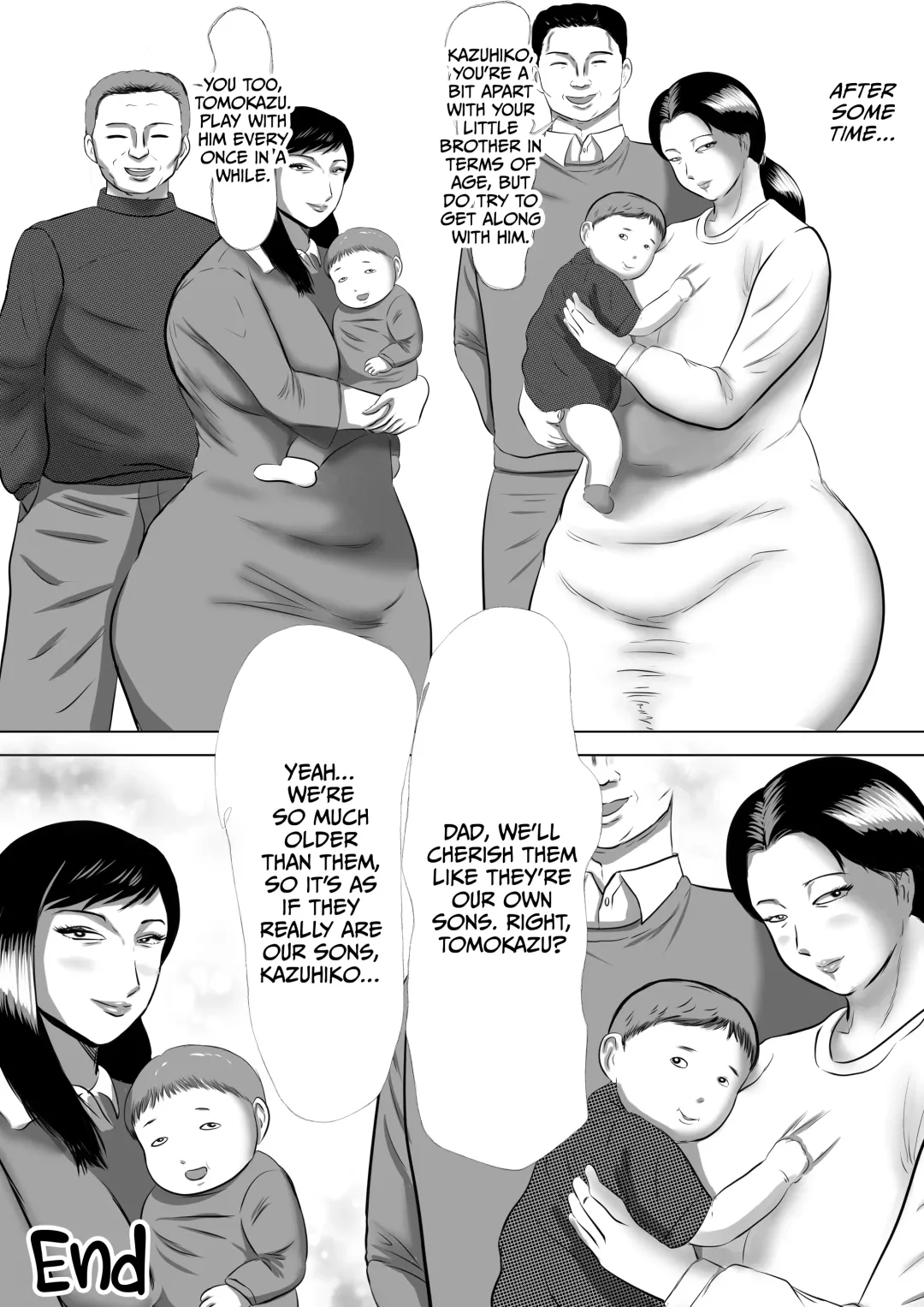 Wakare no Kisetsu Bokutachi no Okaasan wo Koukan Shite no Doutei Sotsugyou Shiki! Fhentai - Page 52