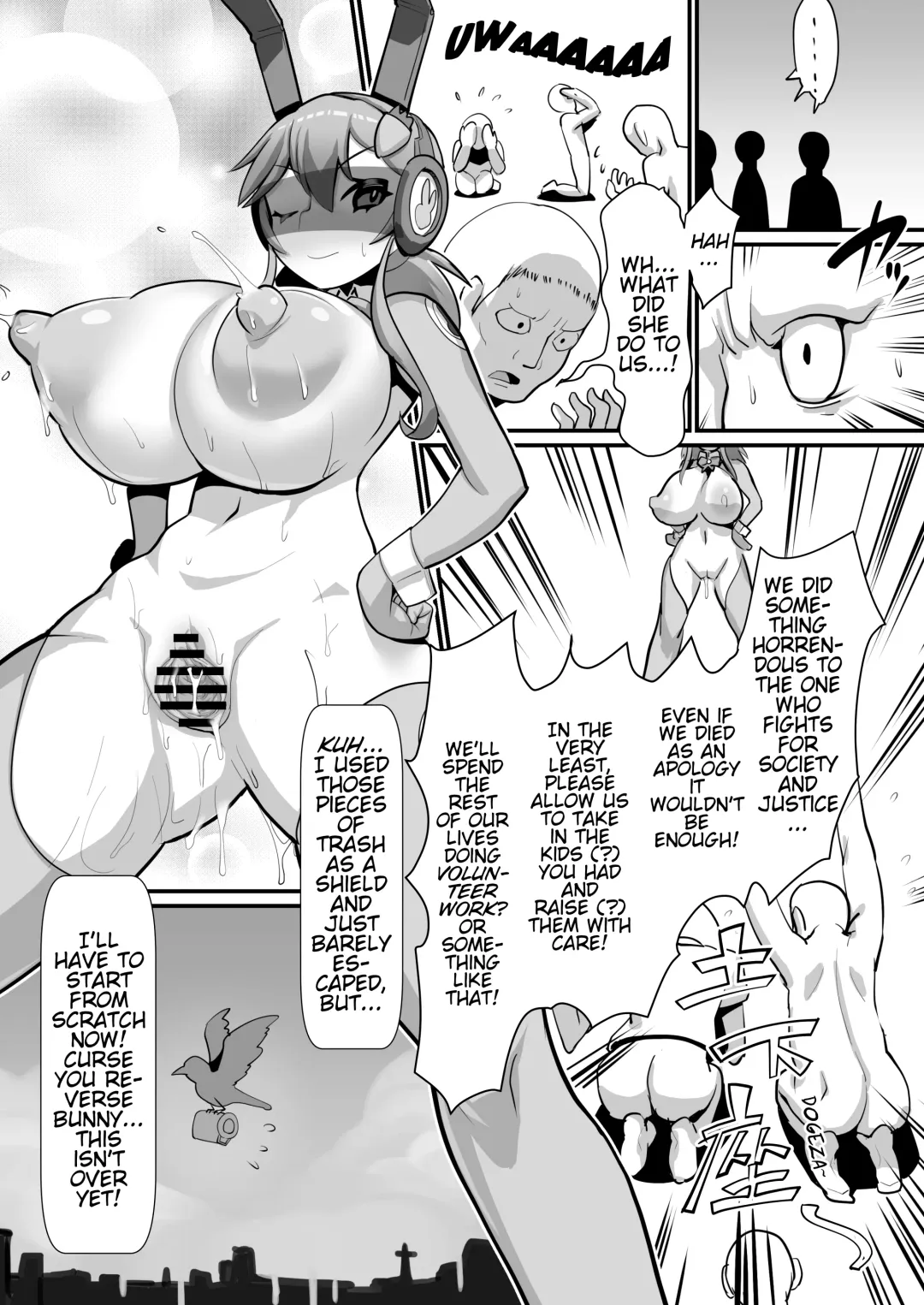 [Histamine C] Seigi no Mikata Reverse Bunny ~Harami Kakugo no Shikyuu Sousa Kaishi~ | Ally of Justice Reverse Bunny ~Start Operating the Womb That's Ready for Breeding~ Fhentai - Page 31
