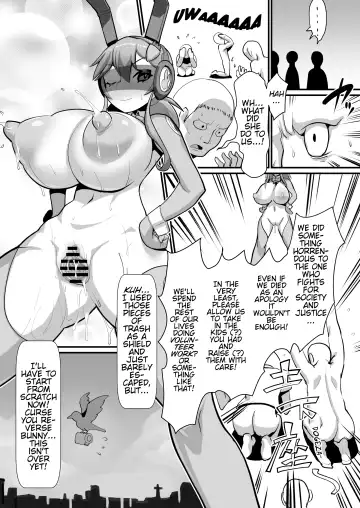 [Histamine C] Seigi no Mikata Reverse Bunny ~Harami Kakugo no Shikyuu Sousa Kaishi~ | Ally of Justice Reverse Bunny ~Start Operating the Womb That's Ready for Breeding~ Fhentai - Page 31