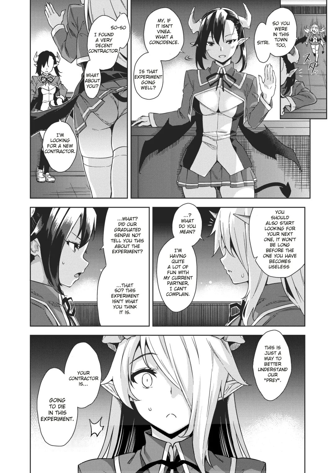 [Mikemono Yuu] Akuma de JK -Makai Appli de Harem Shiken- (decensored) Fhentai - Page 43