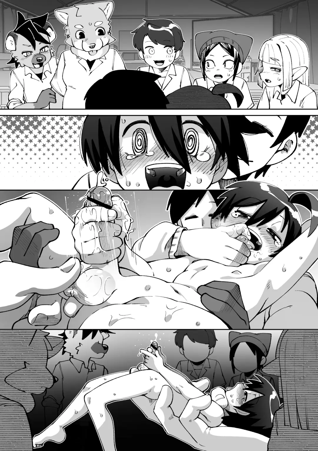 [Kaminosaki] Zenkoku Issei Seishounen Seieki Kensa Fhentai - Page 23