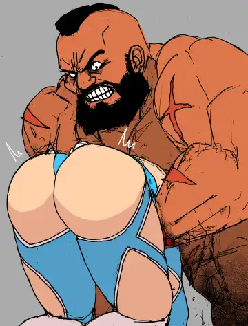 Read [Sanman Drill] Zangief VS. Rainbow Mika - Fhentai