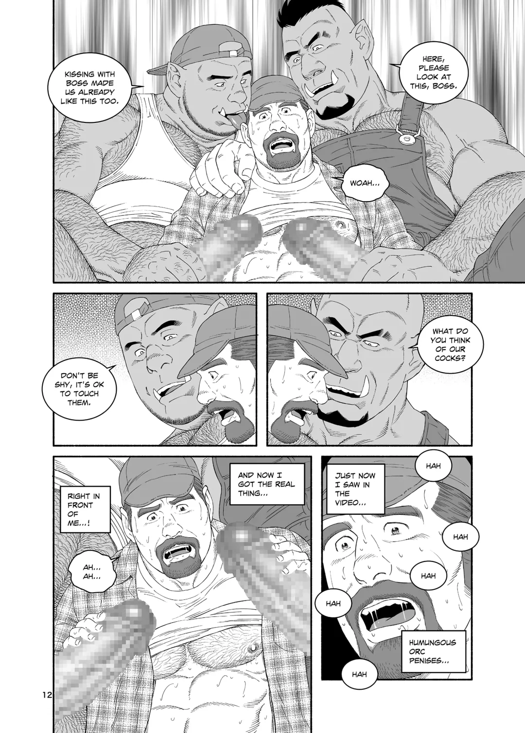 [Tagame Gengoroh] Tagame Gengoroh] B.S.B. Big Sir's Bitches : A Farmer - In the Case of Ted Sterling Fhentai - Page 13