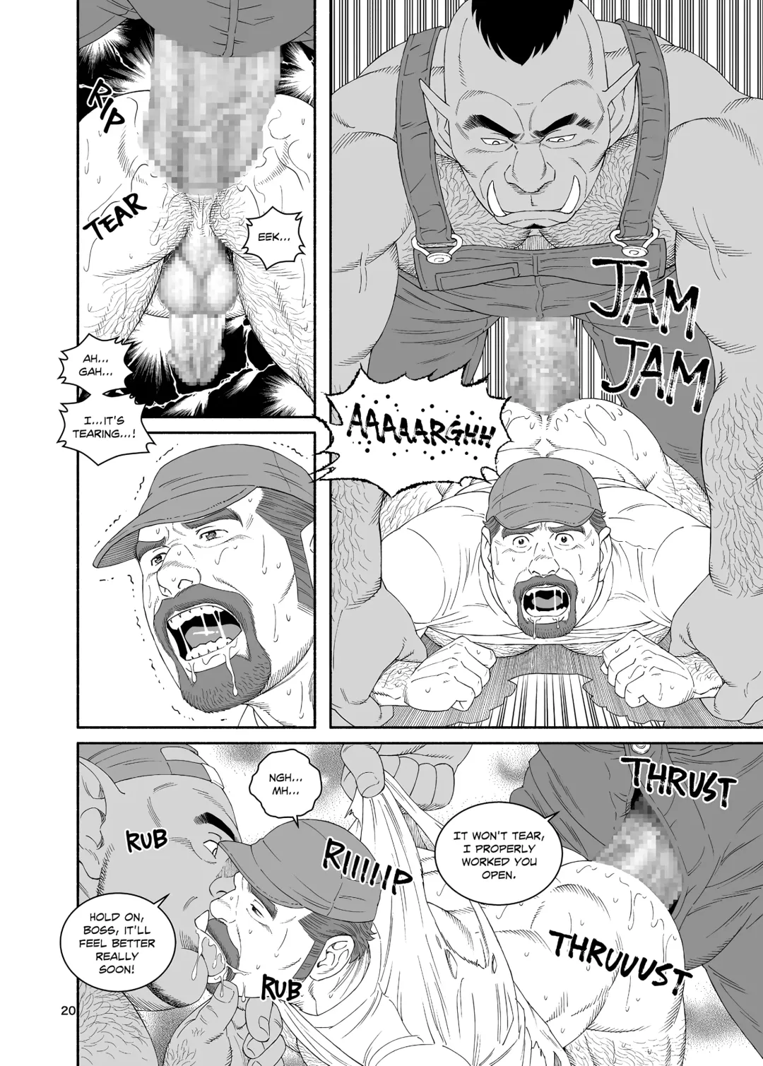 [Tagame Gengoroh] Tagame Gengoroh] B.S.B. Big Sir's Bitches : A Farmer - In the Case of Ted Sterling Fhentai - Page 21