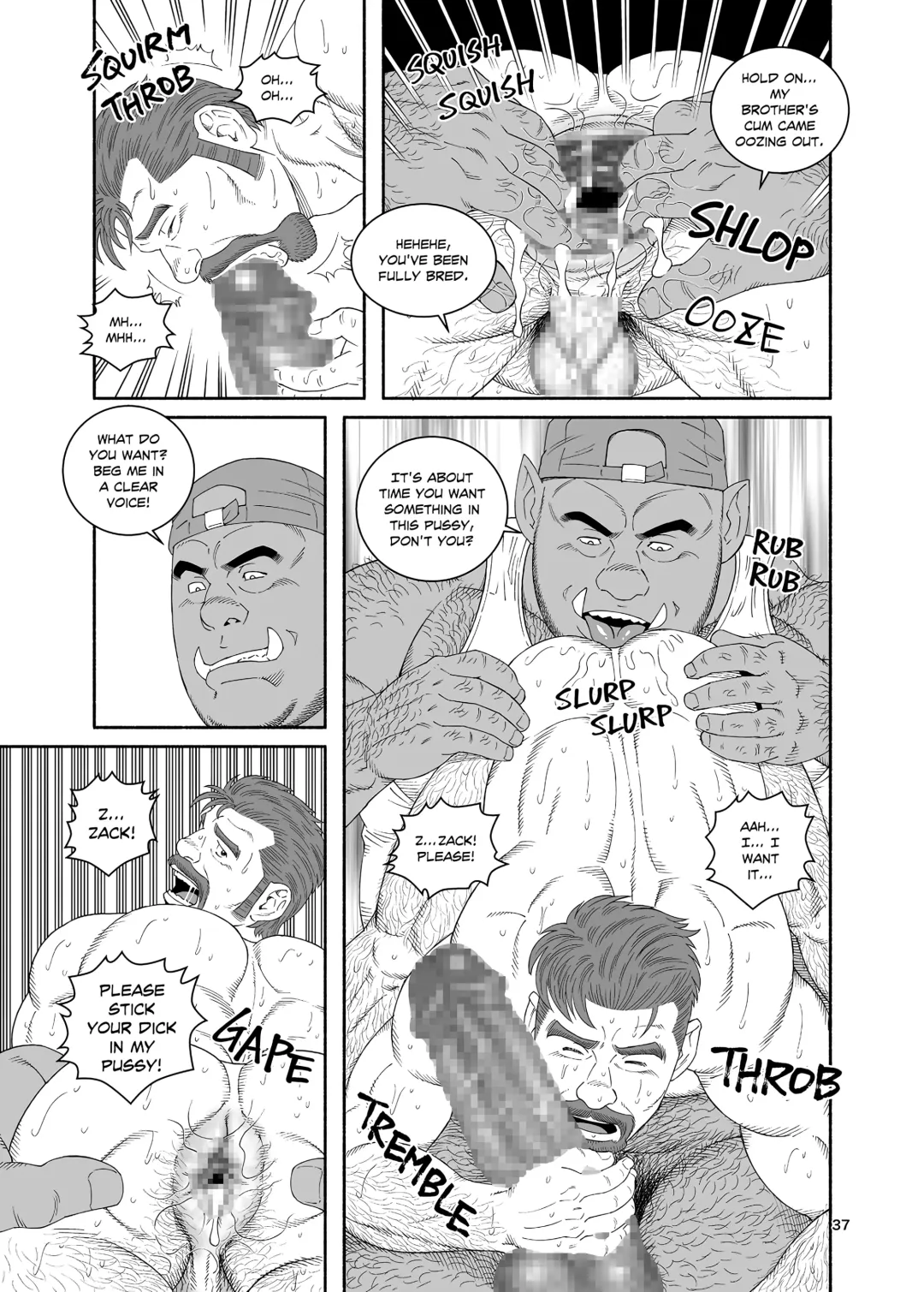 [Tagame Gengoroh] Tagame Gengoroh] B.S.B. Big Sir's Bitches : A Farmer - In the Case of Ted Sterling Fhentai - Page 38