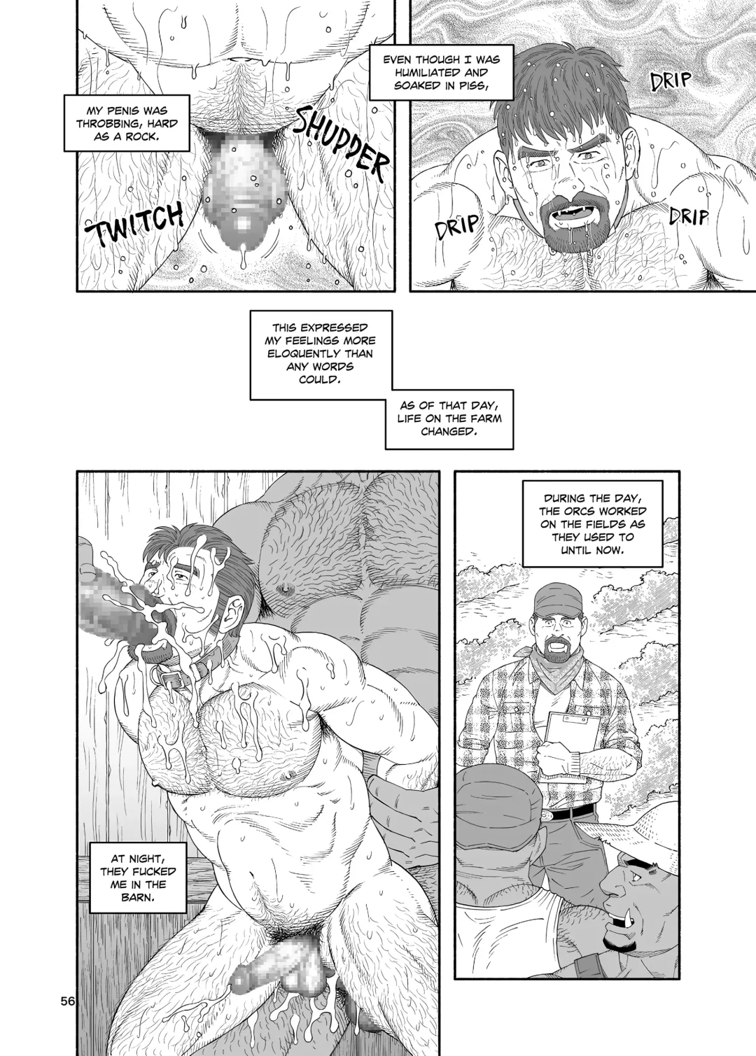 [Tagame Gengoroh] Tagame Gengoroh] B.S.B. Big Sir's Bitches : A Farmer - In the Case of Ted Sterling Fhentai - Page 57