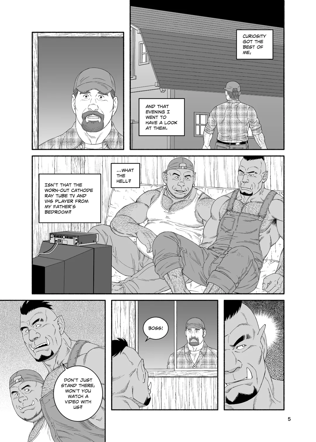 [Tagame Gengoroh] Tagame Gengoroh] B.S.B. Big Sir's Bitches : A Farmer - In the Case of Ted Sterling Fhentai - Page 6