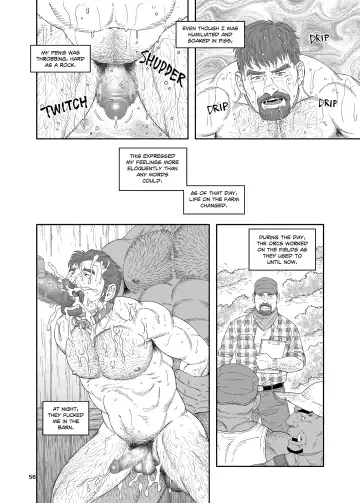 [Tagame Gengoroh] Tagame Gengoroh] B.S.B. Big Sir's Bitches : A Farmer - In the Case of Ted Sterling Fhentai - Page 57