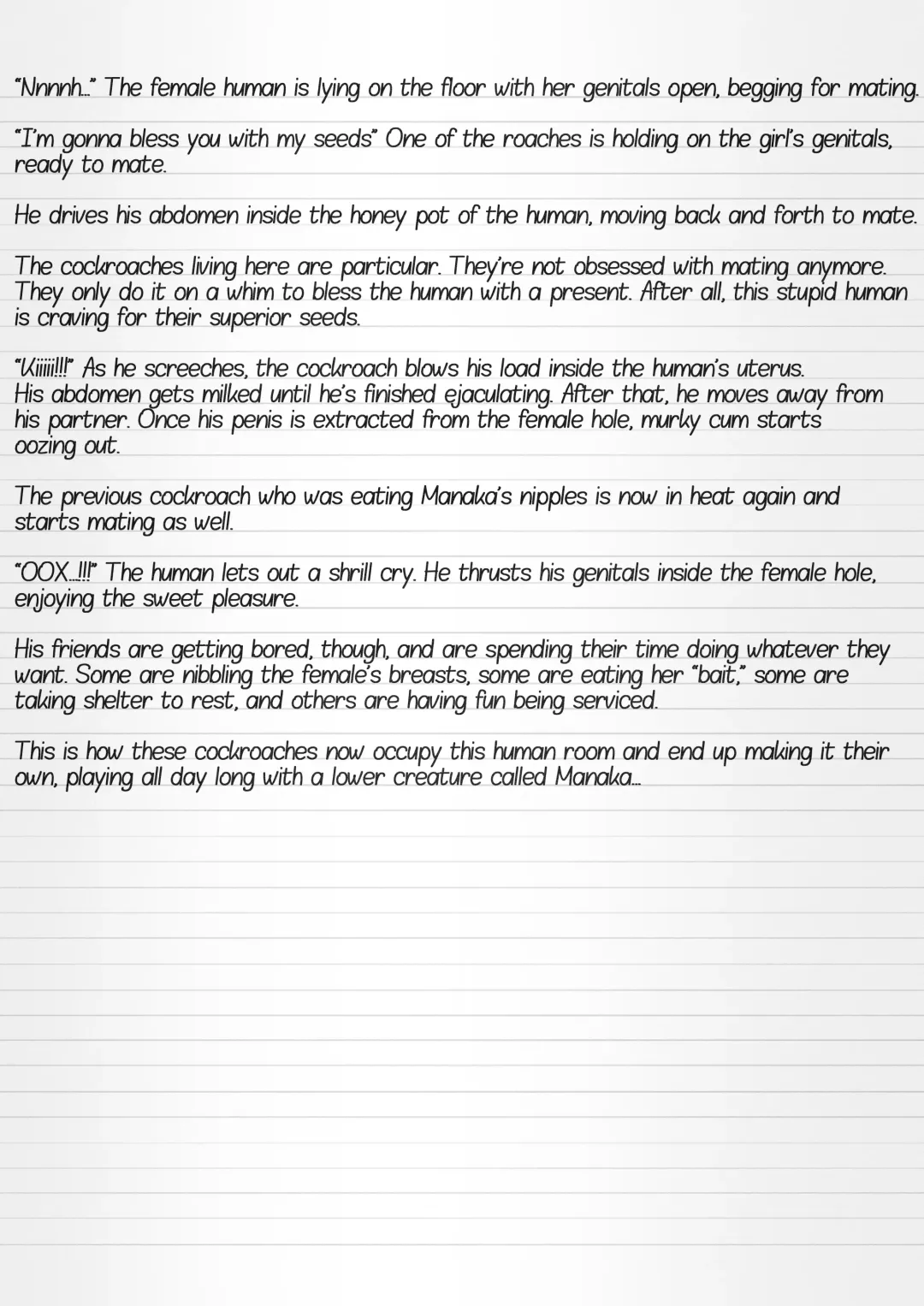 [Chiba Tetsutarou] Misuke's Short Stories 11 - Manaka's Insect Game 2 Fhentai - Page 22