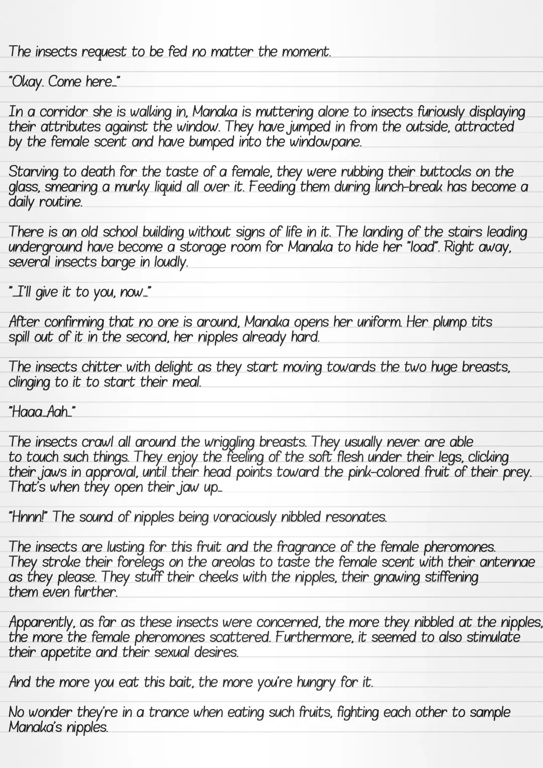 [Chiba Tetsutarou] Misuke's Short Stories 11 - Manaka's Insect Game 2 Fhentai - Page 4