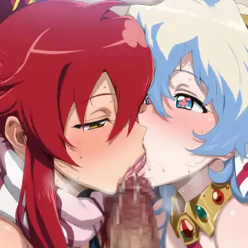 Slaves kiss each other after sharing master's cock Fhentai - Page 9