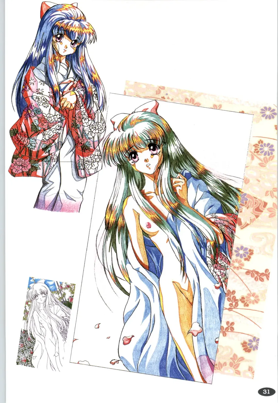 [Itaba Hiroshi] 夢幻泡影 (一般画集) [アリスソフト] 夢幻泡影 原画&設定資料集 Fhentai - Page 34