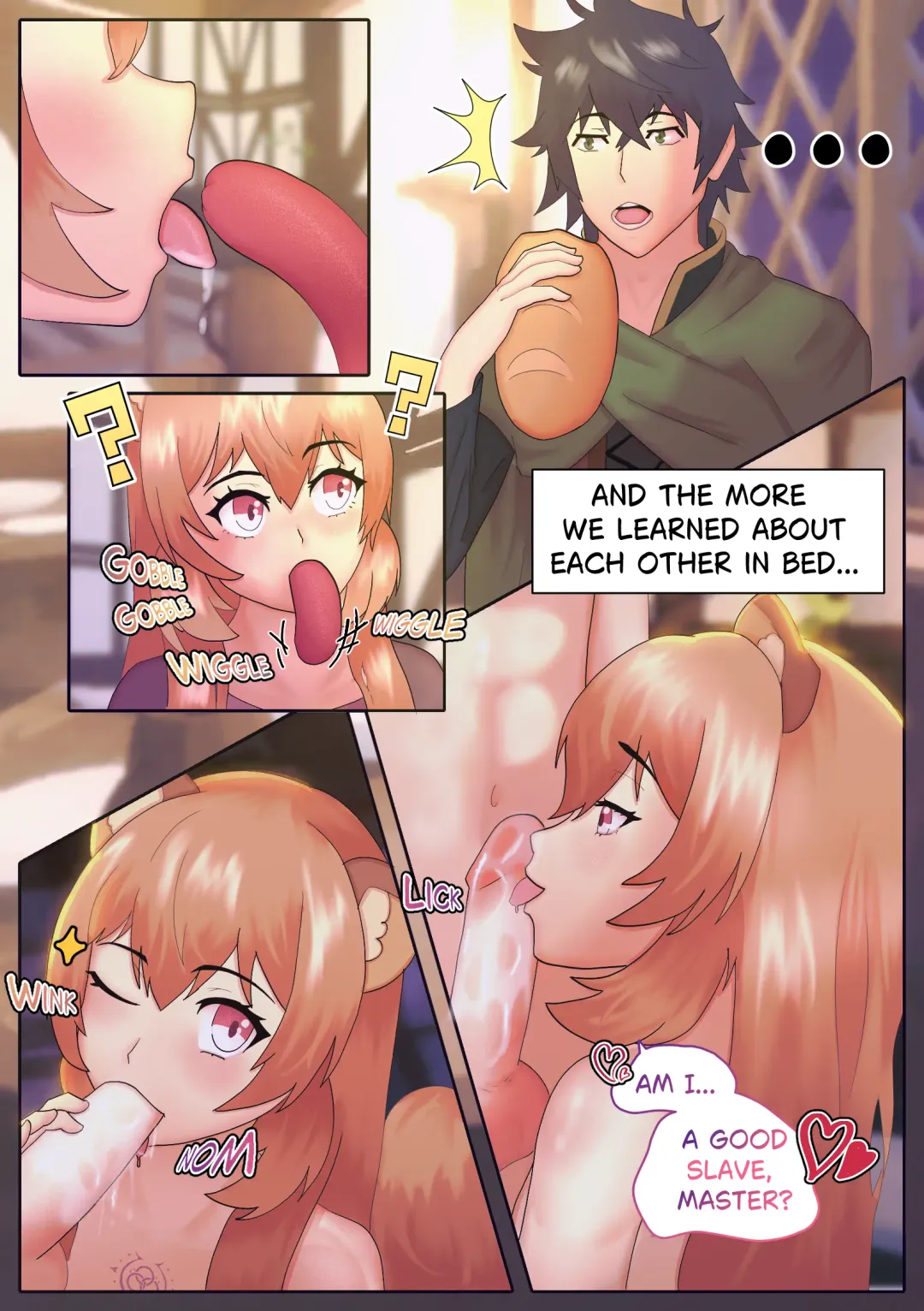 [Aria Pikapo] The Raising Of Raphtalia Fhentai - Page 38