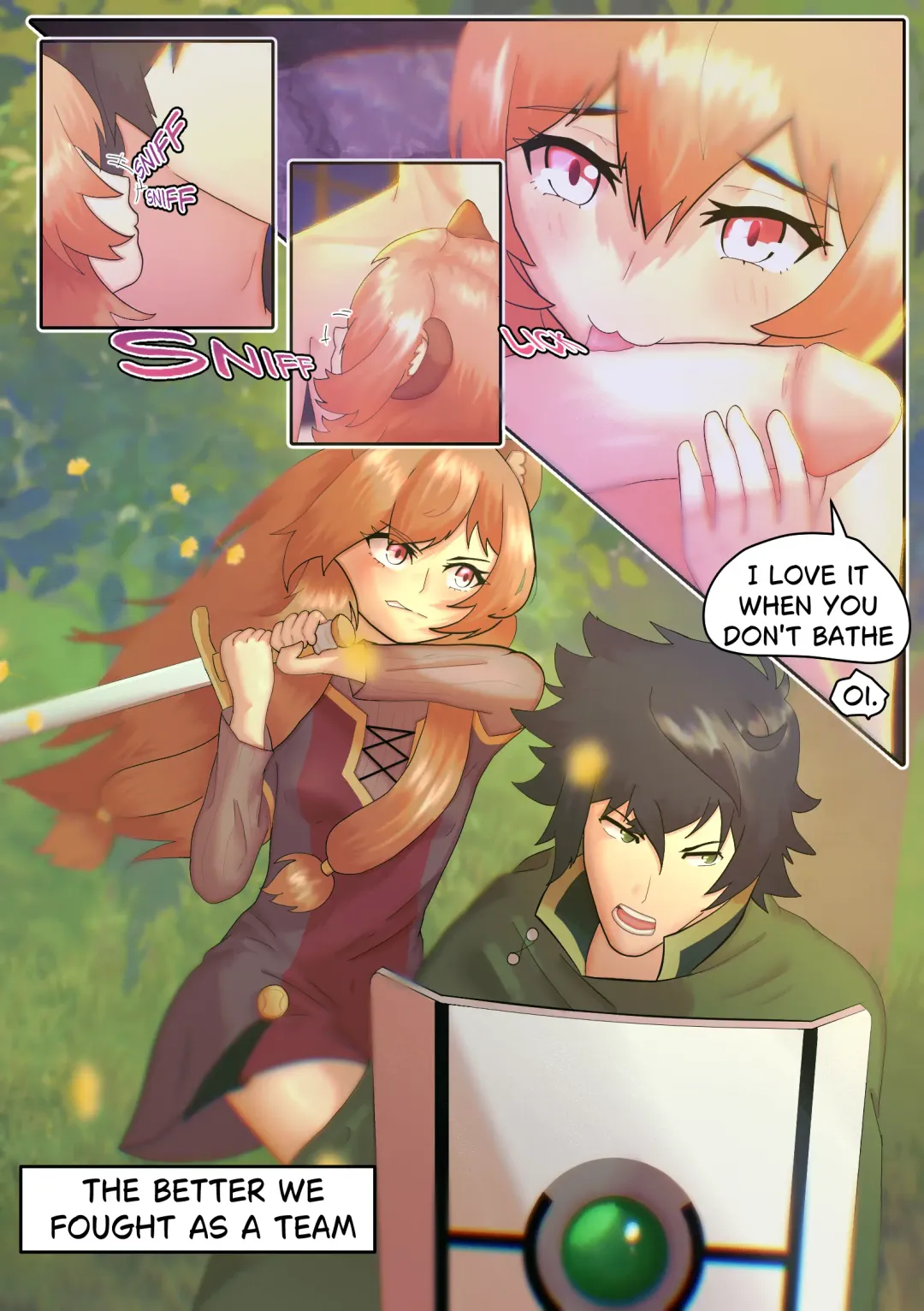 [Aria Pikapo] The Raising Of Raphtalia Fhentai - Page 39