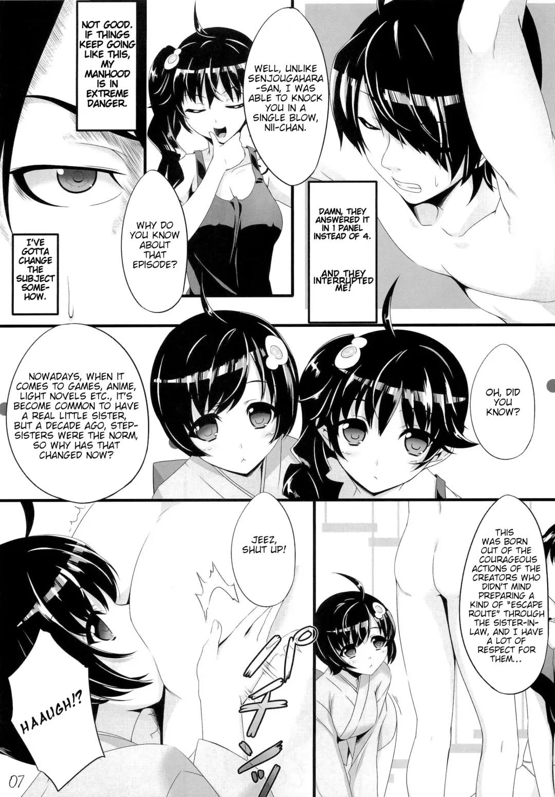 [Nakano Sora] Boku no Panai Imouto-tachi Fhentai - Page 6
