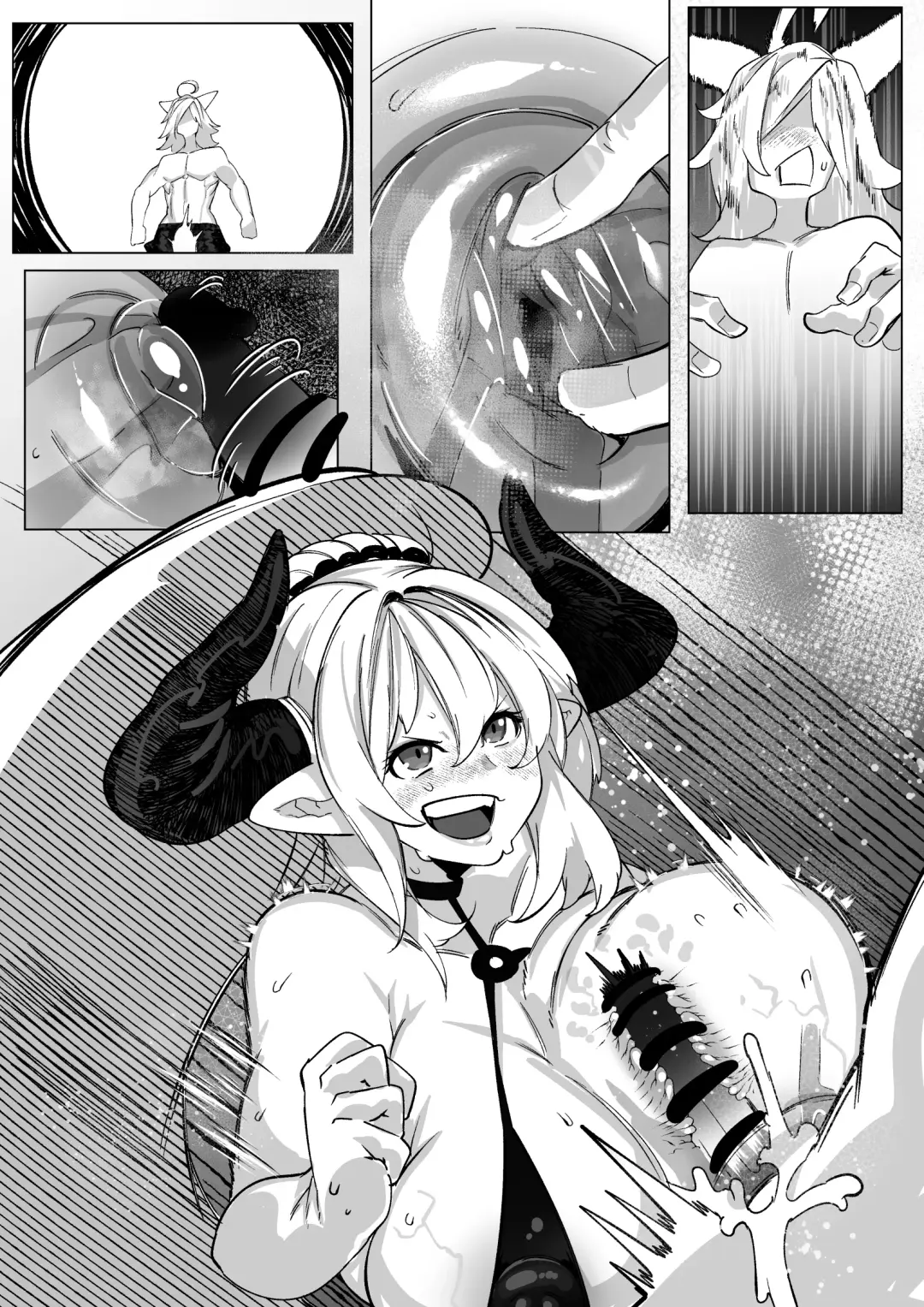 [Mr.way] アリーザとおっぱいでイチャラブする話 Fhentai - Page 14