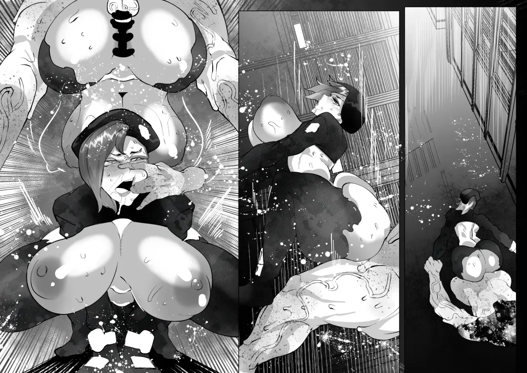 [Mr.way] SFホラーな世界で負けちゃう軍人女性 Fhentai - Page 8