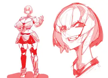 [Mr.way] クレマンティーヌのおっぱいをいじる話 Fhentai - Page 18