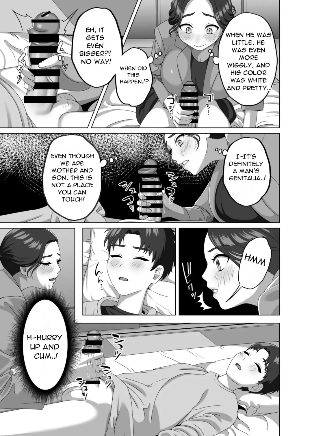 [Gaburi] Musuko no Asadachi ni Doki Doki Shichau Okaa-san | A mother gets excited about her son's morning erection Fhentai - Page 14