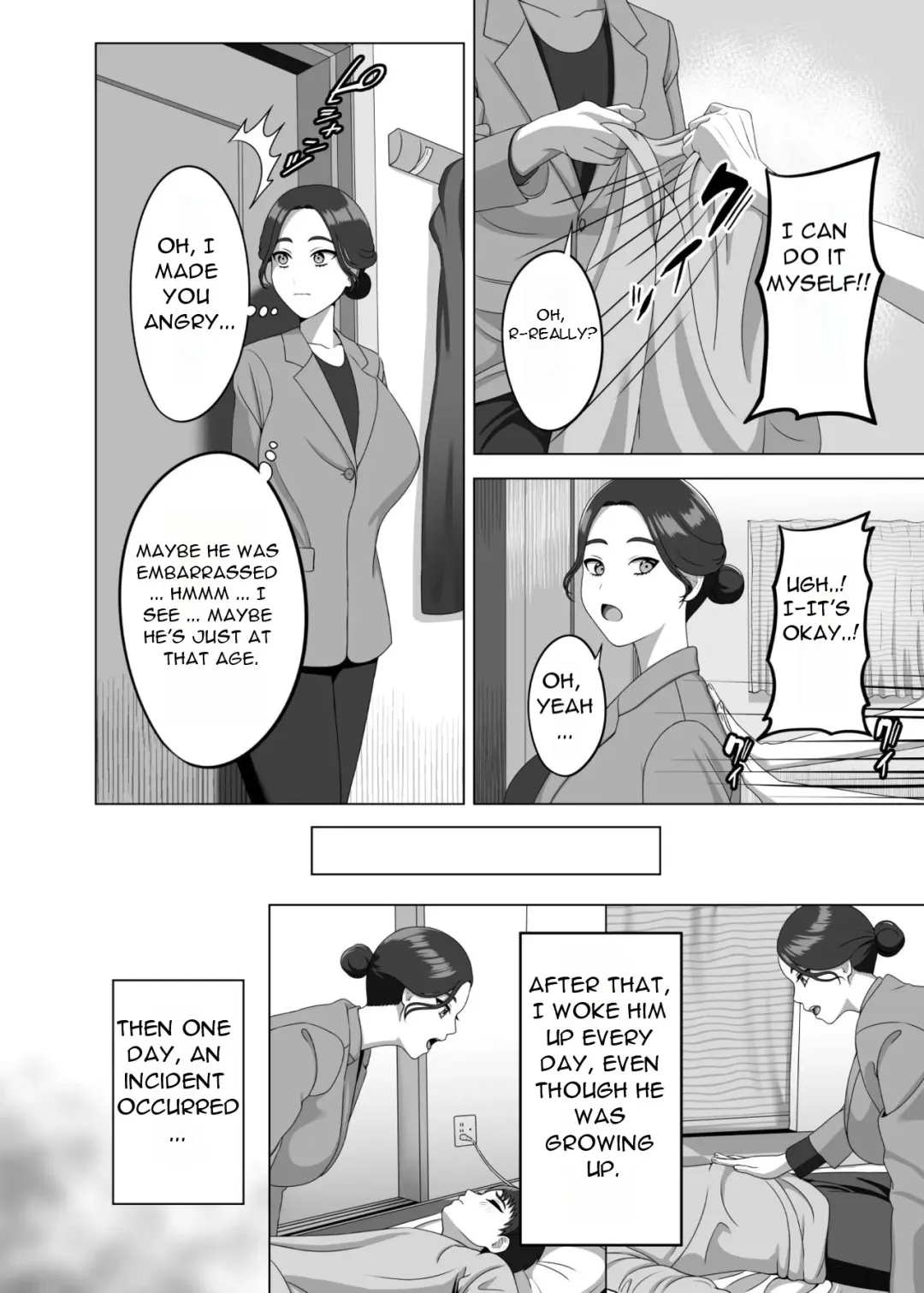 [Gaburi] Musuko no Asadachi ni Doki Doki Shichau Okaa-san | A mother gets excited about her son's morning erection Fhentai - Page 7