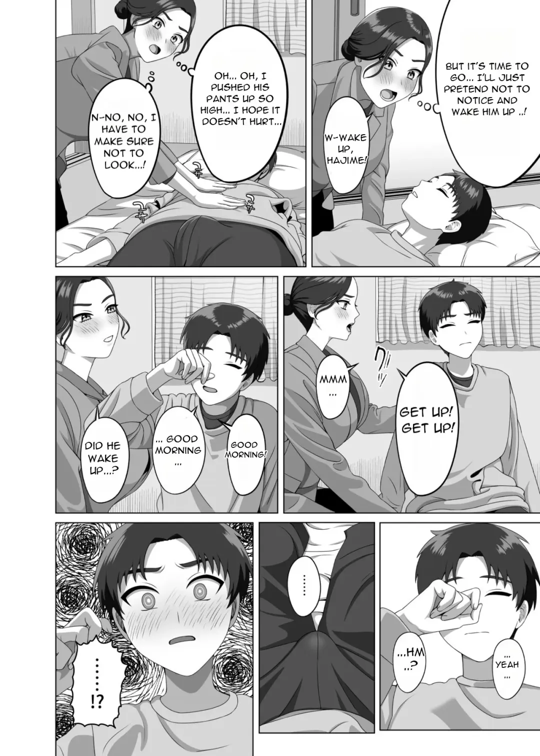[Gaburi] Musuko no Asadachi ni Doki Doki Shichau Okaa-san | A mother gets excited about her son's morning erection Fhentai - Page 9