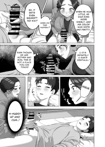 [Gaburi] Musuko no Asadachi ni Doki Doki Shichau Okaa-san | A mother gets excited about her son's morning erection Fhentai - Page 14