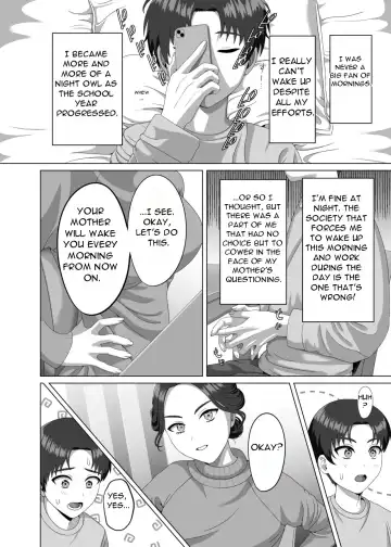 [Gaburi] Musuko no Asadachi ni Doki Doki Shichau Okaa-san | A mother gets excited about her son's morning erection Fhentai - Page 3