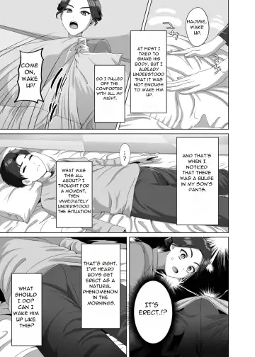 [Gaburi] Musuko no Asadachi ni Doki Doki Shichau Okaa-san | A mother gets excited about her son's morning erection Fhentai - Page 8